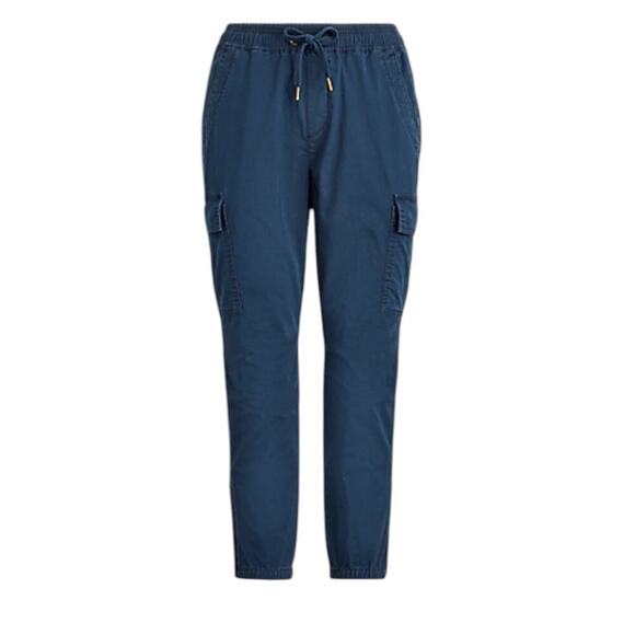 POLO Ralph Lauren Chino Jogger in Blue Women's Size Large - Picture 1 of 12